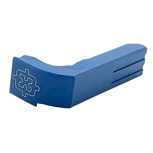 CROSS ARMORY Magazine Catch Glock Gen 1-3 Blue for sale at KYGUNCO.