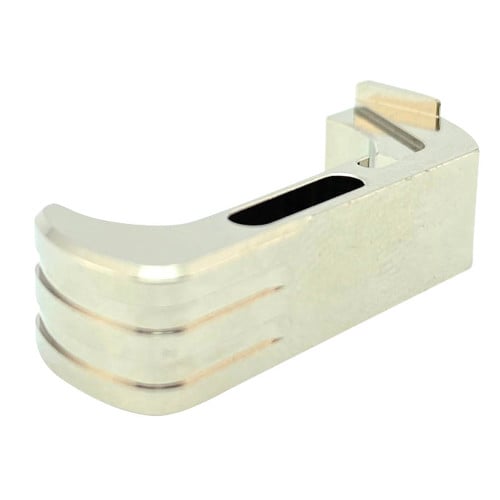 CROSS ARMORY Magazine Catch Glock Gen 4-5 Silver for sale at KYGUNCO.