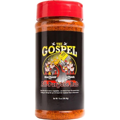 MEAT CHURCH BBQ The Gospel All Purpose BBQ Rub - 14 Oz for sale at KYGUNCO.