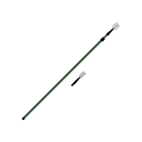 DANIELSON Frog Combo 4-Tine 90" Telescoping Spear / Gig - Green Aluminum for sale at KYGUNCO.