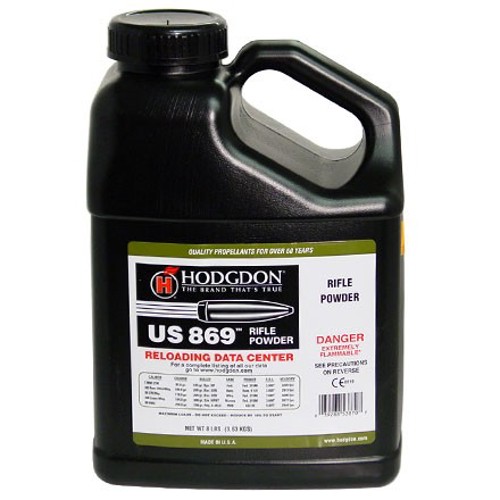 HODGDON US 869 Smokeless Rifle Powder | 8 Lb for sale at KYGUNCO.
