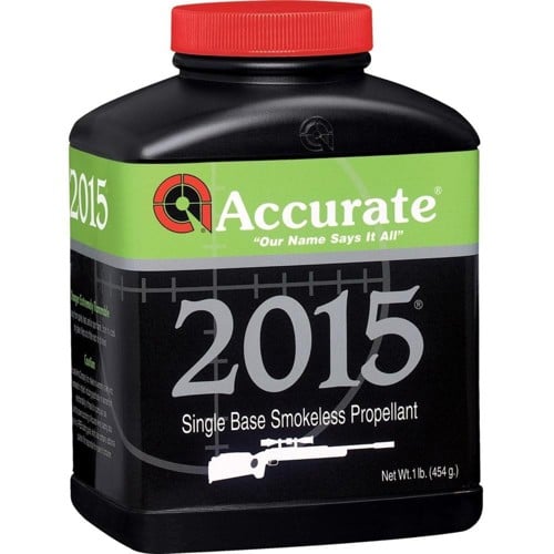 ACCURATE 2015 Smokeless Rifle Powder for 223, 204 Ruger, 45-70, & 458 Win Mag | 1 Pound for sale at KYGUNCO.