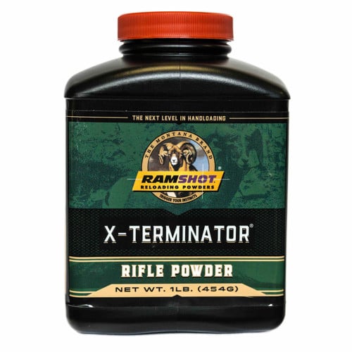 RAMSHOT X-Terminator Smokeless Rifle Powder - 1 Lb for sale at KYGUNCO.