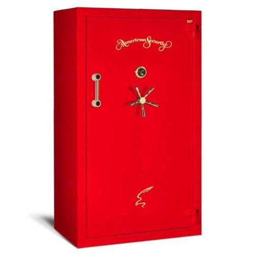 AMSEC American Security BFX7240 36+2 Gun Safe | 2 Hour Fire Rating w/ Electric Lock - Lazer Red for sale at KYGUNCO.