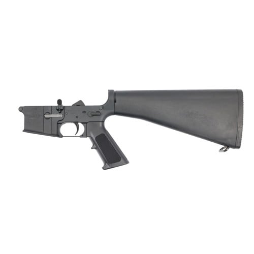 BUSHMASTER A2 Built Complete 5.56 NATO AR15 Lower Receiver | Black for sale at KYGUNCO.