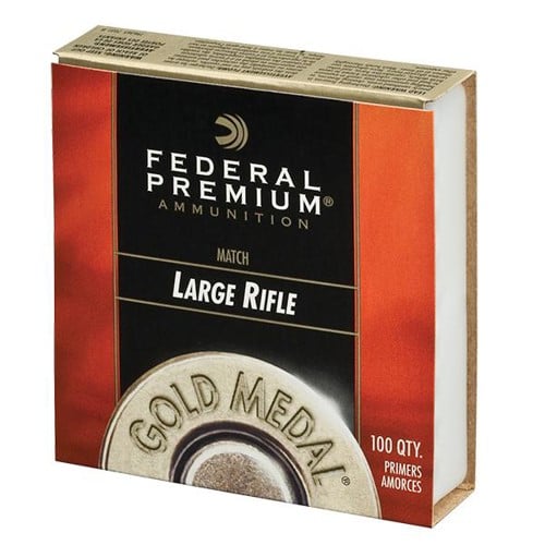 FEDERAL AMMO Gold Medal #210M Large Rifle Match Primer | 1000 Count for sale at KYGUNCO.