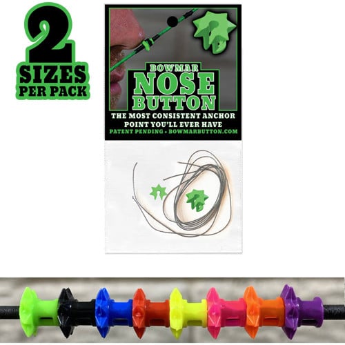 BOWMAR Nose Button Purple 2 pc. Small/Large for sale at KYGUNCO.