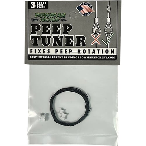 BOWMAR Peep Tuner White for sale at KYGUNCO.