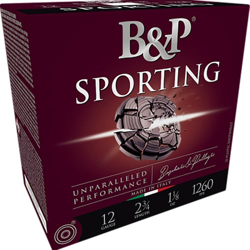 B&P AMMO 12Ga Sporting Clay 1 oz 8.5 Shot 25rd for sale at KYGUNCO.