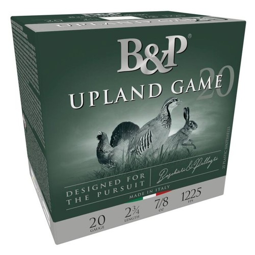 B&P AMMO 20Ga Upland Game- 7/8 oz 5 Shot 25rd for sale at KYGUNCO.
