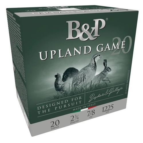 B&P AMMO 20Ga Upland Game- 7/8 oz 6 Shot 25rd for sale at KYGUNCO.