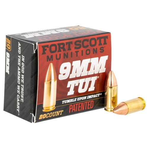 FORT SCOTT MUNITIONS TUI 9mm 80gr Ammunition | 20 Rounds for sale at KYGUNCO.