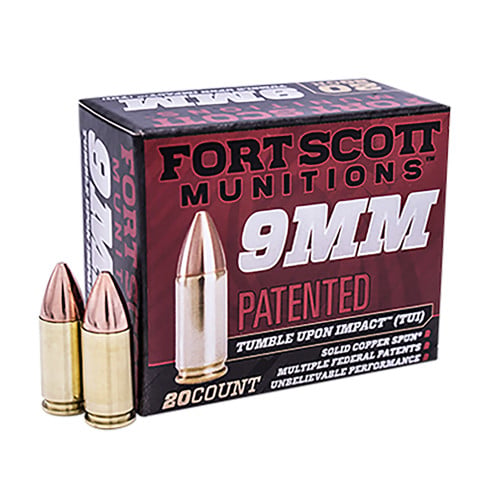 FORT SCOTT MUNITIONS TPD TUI 9mm 115gr Ammunition | 20 Rounds for sale at KYGUNCO.