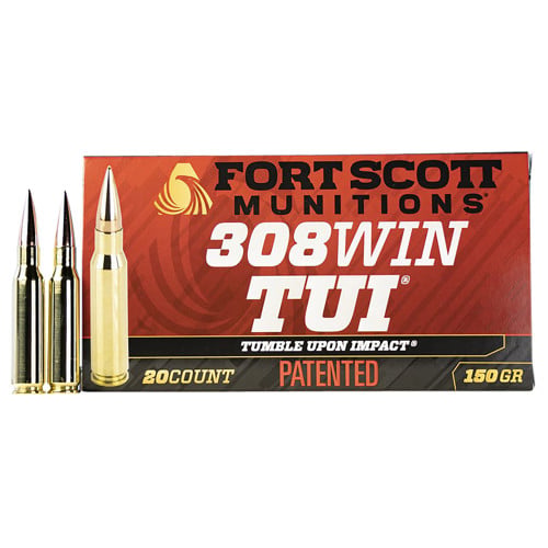 FORT SCOTT MUNITIONS 308 Win 150gr TUI SCS Rifle Ammunition | 20 Rounds for sale at KYGUNCO.