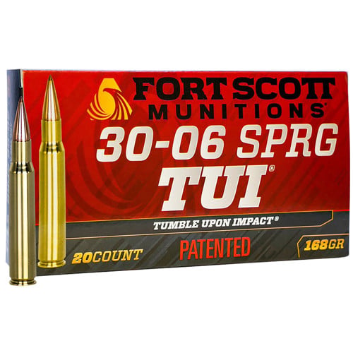 FORT SCOTT MUNITIONS 30-06 Springfield 168gr TUI Rifle Ammunition | 20 Rounds for sale at KYGUNCO.