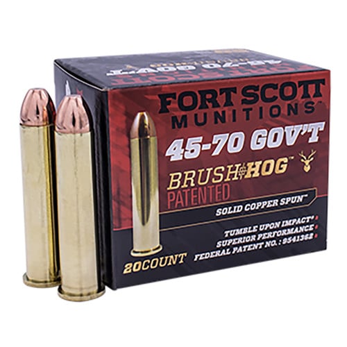 FORT SCOTT MUNITIONS 45-70 Govt TUI Rifle Ammo 20rd for sale at KYGUNCO.