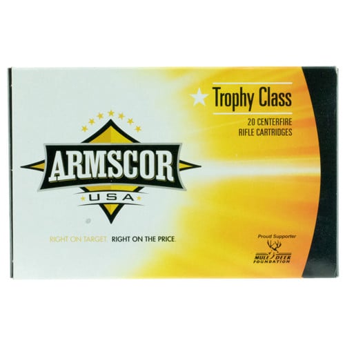ARMSCOR 338 Win Mag USA Trophy Class 225Gr AccuBond 20rd for sale at KYGUNCO.