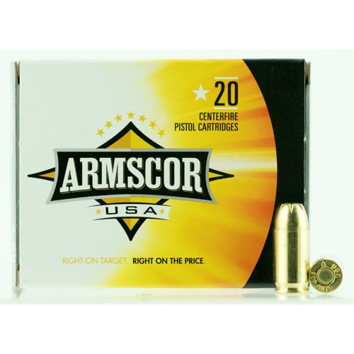 ARMSCOR Competition 380 ACP 95gr Jacketed Hollow Point Ammunition | 20 Rounds for sale at KYGUNCO.