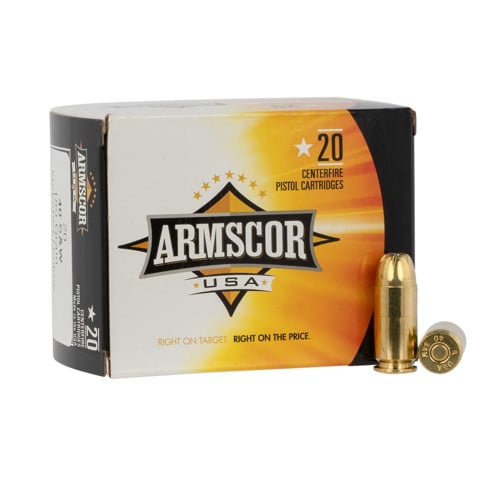 ARMSCOR Competition 40 S&W 180gr Jacketed Hollow Point Ammunition | 20 Rounds for sale at KYGUNCO.