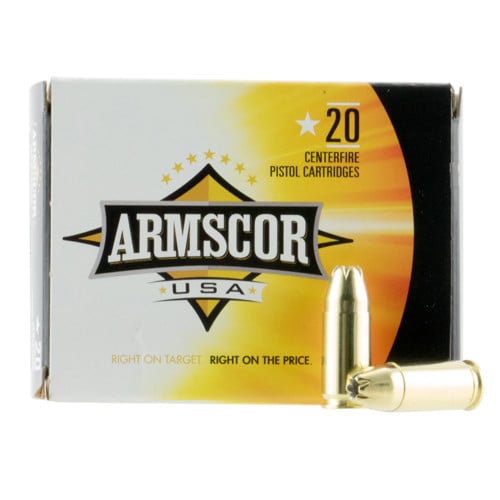 ARMSCOR 9mm 124gr JHP Ammunition | 20 Rounds for sale at KYGUNCO.