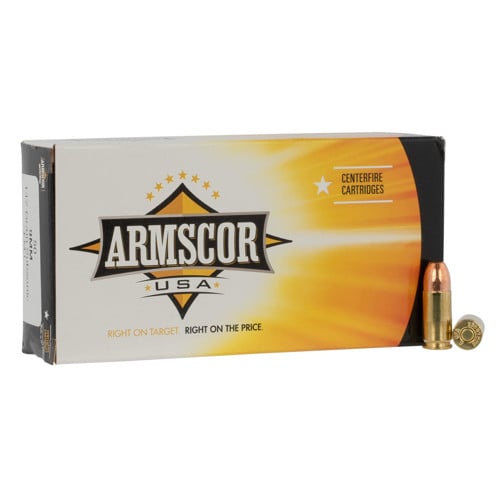 ARMSCOR USA Competition 9mm 147gr Full Metal Jacket Ammunition | 50 Rounds for sale at KYGUNCO.