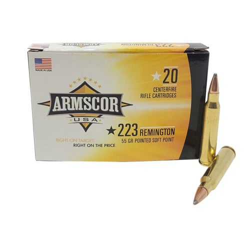 ARMSCOR 223 Rem USA Competition 55Gr PSP 20rd for sale at KYGUNCO.