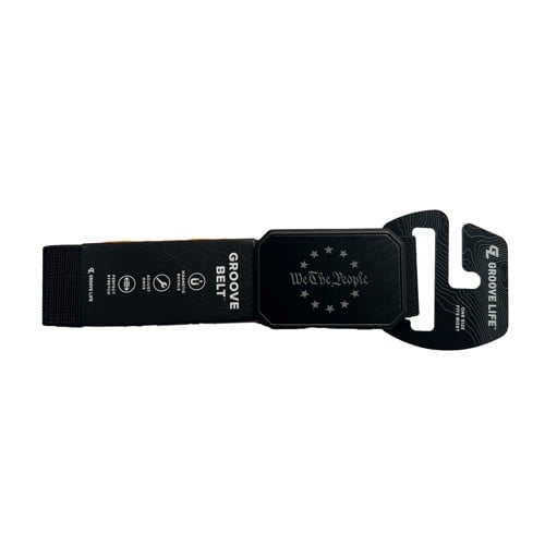 GROOVE LIFE Men's Hero Flag Groove Belt, One Size Fits Most - Deep Stone / Black for sale at KYGUNCO.