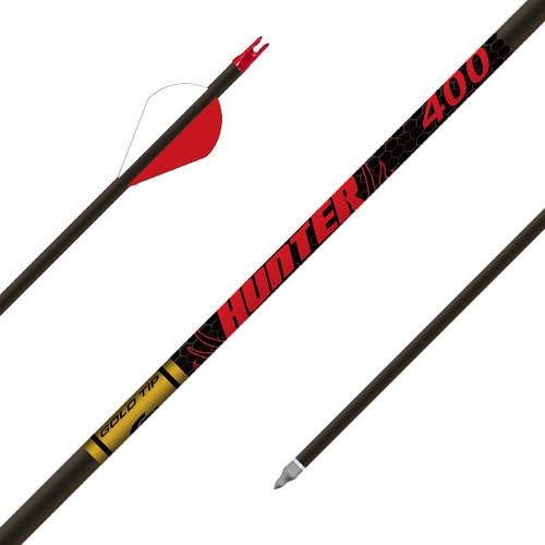 GOLD TIP Hunter 500 6PK 4" Duravane for sale at KYGUNCO.