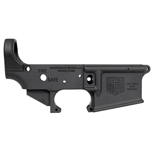 DIAMONDBACK FIREARMS DB15 AR15 Multi-Caliber Stripped Lower Receiver | Black for sale at KYGUNCO.