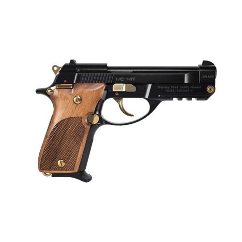 EAA Girsan MC14 380ACP 4.25" 13rd Pistol - Black | Wood for sale at KYGUNCO.