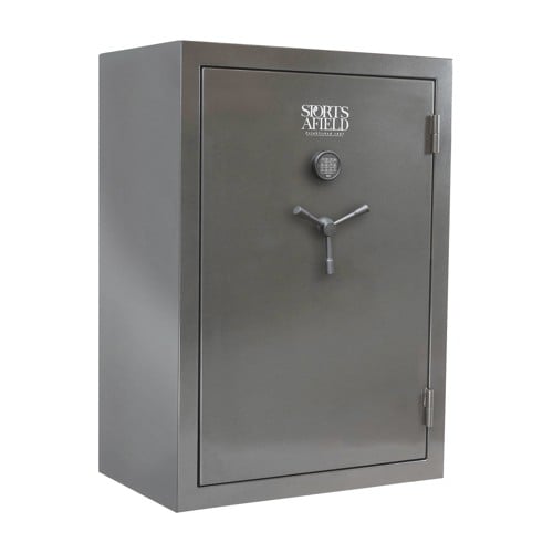 SPORTS AFIELD SAFES 64+10 Gun, 30 Min Fire Rated 55x40x22 | Gray for sale at KYGUNCO.
