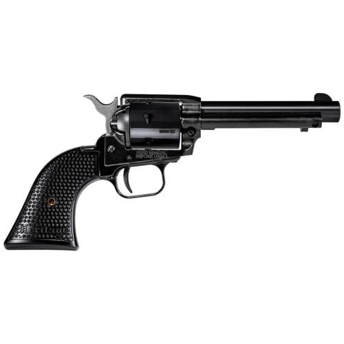 HERITAGE MANUFACTURING Rough Rider 22 LR/22 WMR 4.75" 6rd Revolver | Black