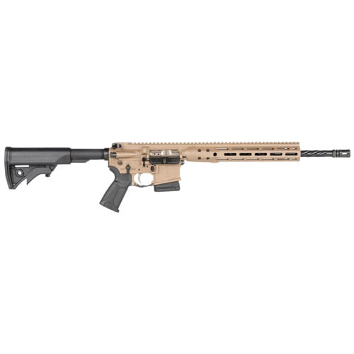 LWRC IC 5.56 NATO 16.1" 10rd Semi-Auto AR15 Rifle w/ Spiral Fluted Barrel | FDE for sale at KYGUNCO.