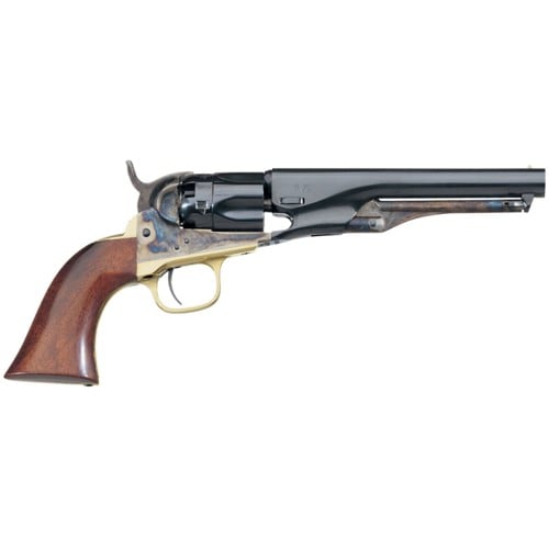 TAYLORS AND COMPANY 1862 Police 36 Caliber 5.5" 5rd Revolver - Case Hardened | Walnut for sale at KYGUNCO.