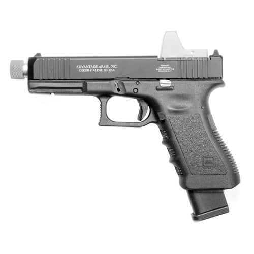 ADVANTAGE ARMS Conversion Kit 22 LR 4.49" Threaded Glock 17/22 G4 for sale at KYGUNCO.