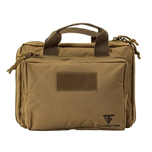 FULL FORGE GEAR CAT-2 Double Pistol Case | Tan for sale at KYGUNCO.