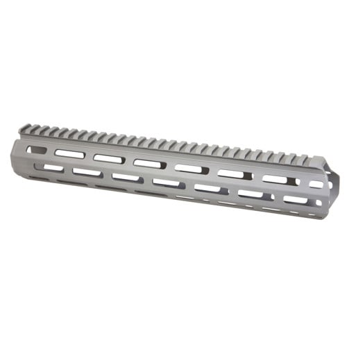 Q LLC Honey Badger Rail M-LOK 12" Clear Anodized Gray for sale at KYGUNCO.