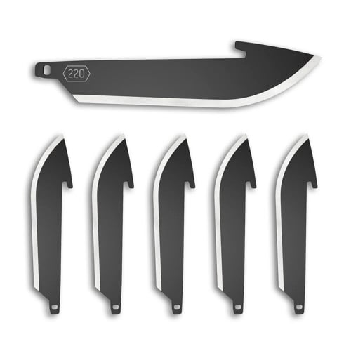 OUTDOOR EDGE 2.2" Razor-Safe Replacement Drop Point Blades | Black for sale at KYGUNCO.