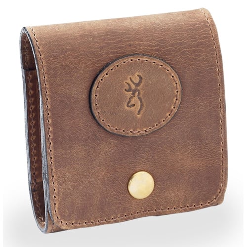 BROWNING Cartridge Case Crazy Horse Brown Leather 10rd for sale at KYGUNCO.
