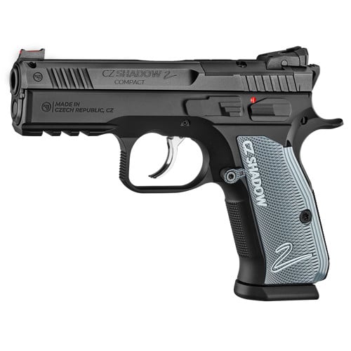CZ-USA Shadow 2 Compact 9mm 4" 15rd - Black & Blue