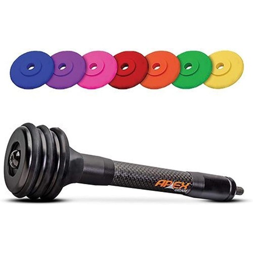 APEX GEAR Endgame 8" Bow Stabilizer | Black for sale at KYGUNCO.