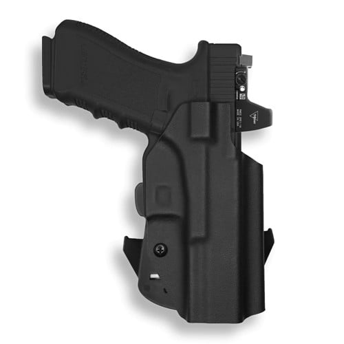 WE THE PEOPLE Glock 17/22 Gen 1-4 w/ Red Dot Black Kydex Holster | Right Hand for sale at KYGUNCO.