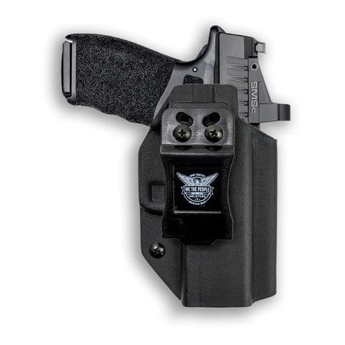 WE THE PEOPLE Springfield Hellcat Pro w/ Red Dot Black Kydex Holster | Black for sale at KYGUNCO.