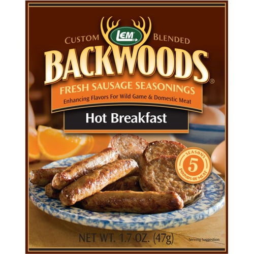 LEM Backwoods Hot Breakfast Season for 5 LBS | 1.67 OZ for sale at KYGUNCO.