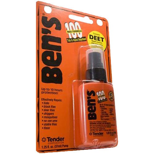 BEN'S 100 Odorless Bug Repellent 1.25oz for sale at KYGUNCO.