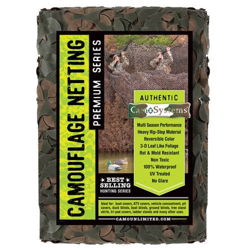 CAMO UNLIMITED Premium Netting 7.10'x9.10' Ultra-Lite Green/Brown for sale at KYGUNCO.
