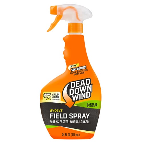 DEAD DOWN WIND Evolve Field Spray Natural Woods Scent 24oz for sale at KYGUNCO.