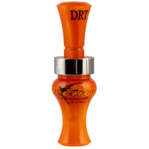 ECHO CALLS Timber Double Reed Mallard Duck Call Orange Pearl for sale at KYGUNCO.
