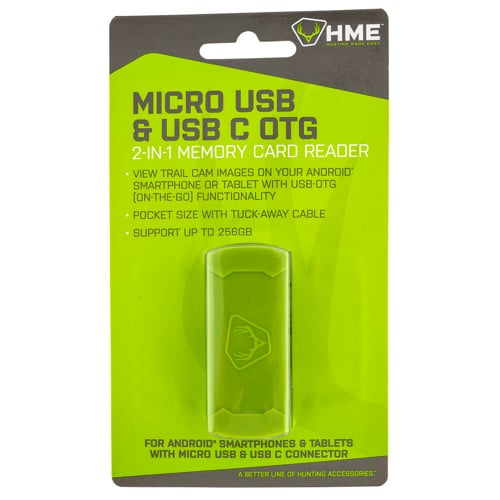 HME Memory Card Reader for Android up to 256GB for sale at KYGUNCO.