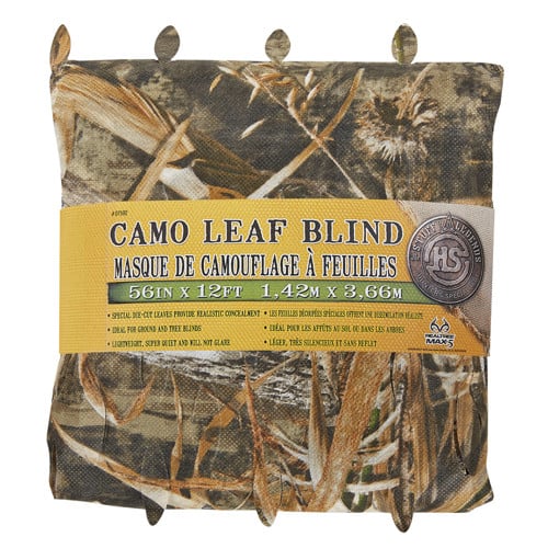 HUNTERS SPECIALTIES Camo Leaf Blind 56"x12' RT Max-5 for sale at KYGUNCO.
